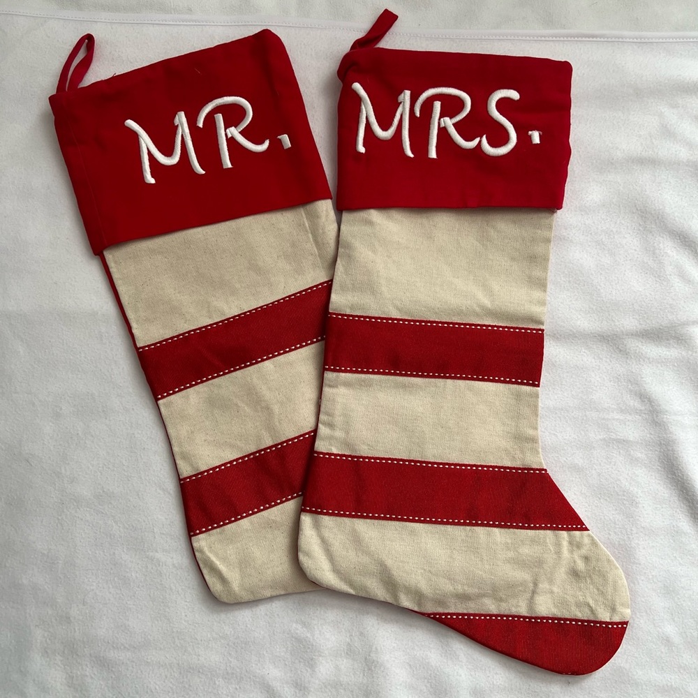 Mr/Mrs Christmas Stockings